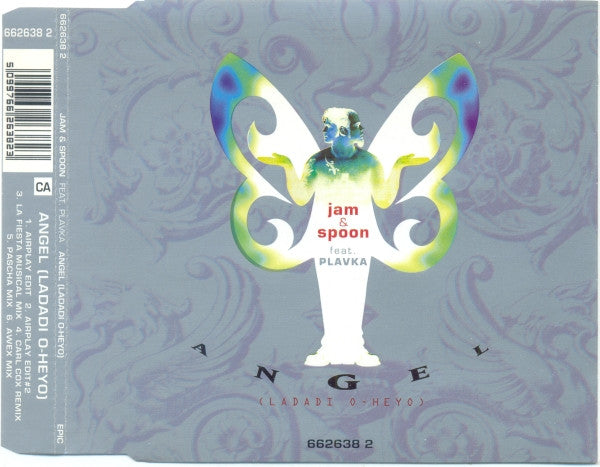 Jam & Spoon Feat. Plavka : Angel (Ladadi O-Heyo) (CD, Single)