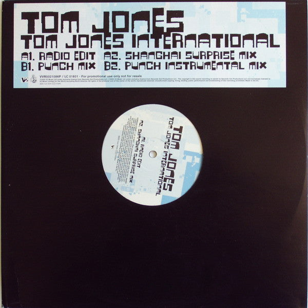 Tom Jones : Tom Jones International (12", Promo)