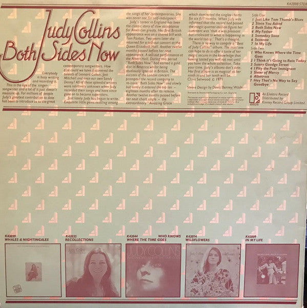 Judy Collins : Both Sides Now (LP, Album, Comp)