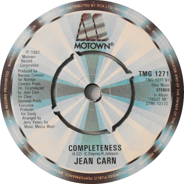 Jean Carn : If You Don't Know Me By Now (7", Single)