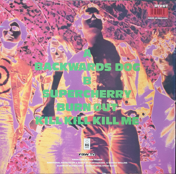 The Soup Dragons : Backwards Dog (12", Single)