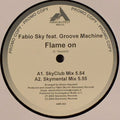 Fabio Sky : Flame On (12", Promo)