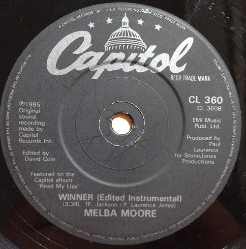 Melba Moore : When You Love Me Like This (7")