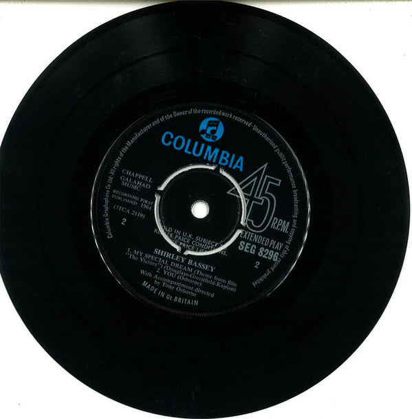 Shirley Bassey : I (Who Have Nothing) (7", EP)