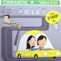 Cinnamon (6) : Yellow Car (12")