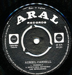 Auriel Carnell : The English Jazz Scene Vol 1 (7", EP, Pus)