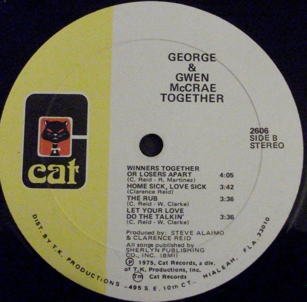 George* & Gwen McCrae : Together (LP, Album)