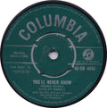 Shirley Bassey : You'll Never Know (7", Single)