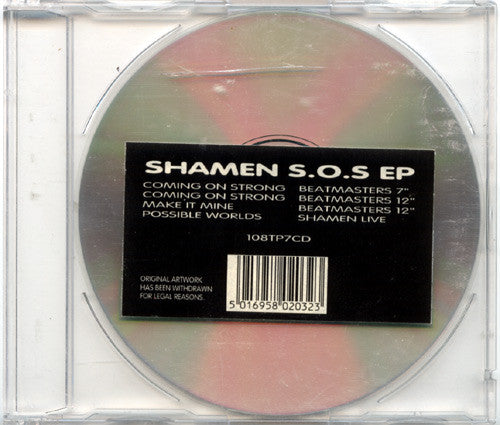 The Shamen : S.O.S. EP (Part 1) (CD, EP, RE, Sti)