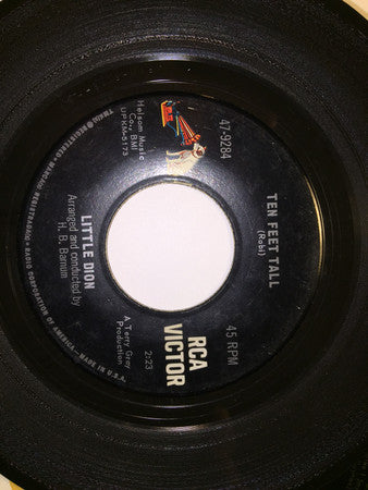 Little Dion : Lonely Tear Drops / Ten Feet Tall (7", Single)