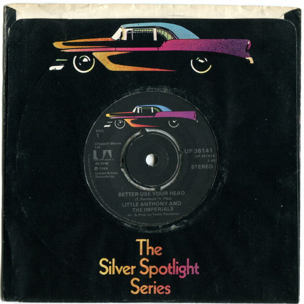 Little Anthony And The Imperials* : Better Use Your Head (7", Single)