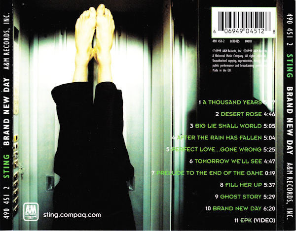 Sting : Brand New Day (CD, Album, Enh, Fuj)