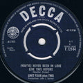 Unit Four Plus Two : (You've) Never Been In Love Like This Before (7", Single)