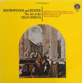Mstislav Rostropovich And Sviatoslav Richter, Edvard Grieg, Johannes Brahms : The Art Of The Cello Sonata (LP)