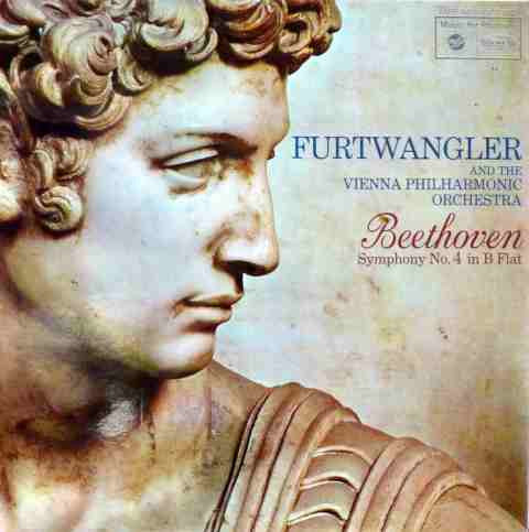 Ludwig van Beethoven, Wilhelm Furtwängler, Wiener Philharmoniker : Symphony No. 4 In B Flat (LP, Album, Mono, RE)