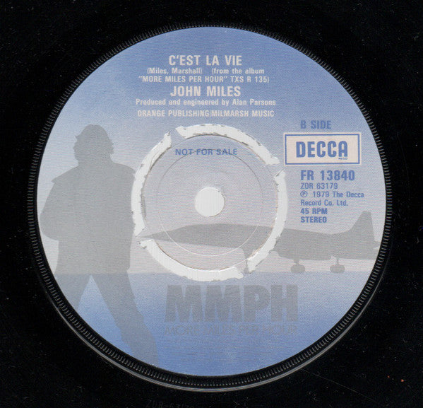 John Miles : Oh Dear! (7", Single, Promo)