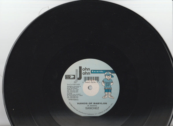Sanchez : Hands Of Babylon (12", Single)