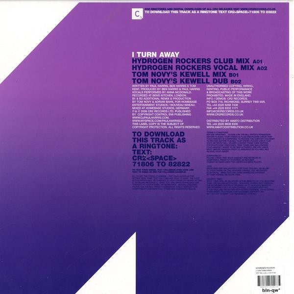 Hydrogen Rockers : I Turn Away (12")