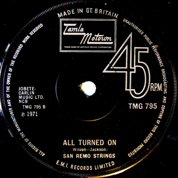 San Remo Golden Strings : Festival Time (7", Single, Sol)