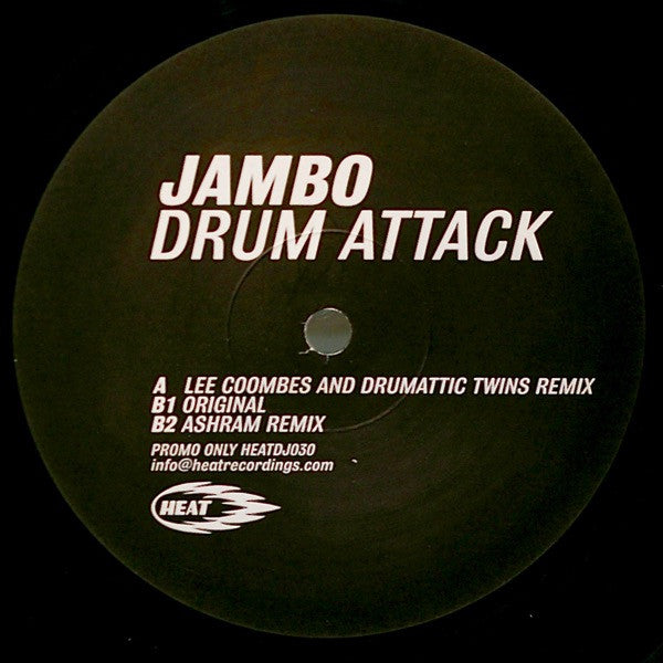 Jambo! : Drum Attack (12", Promo)