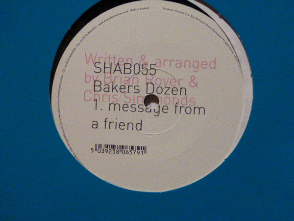 Bakers Dozen : Message From A Friend (12")