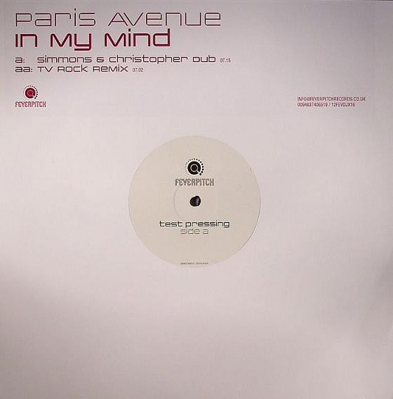 Paris Avenue : In My Mind (Remixes) (12", TP)