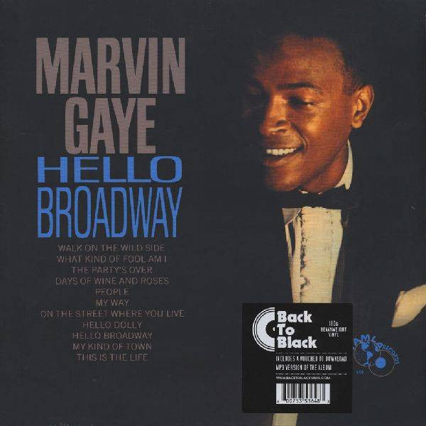 Marvin Gaye : Hello Broadway (LP, Album, RE, 180)