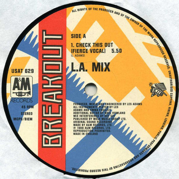 L.A. Mix : Check This Out (12", Maxi, Col)