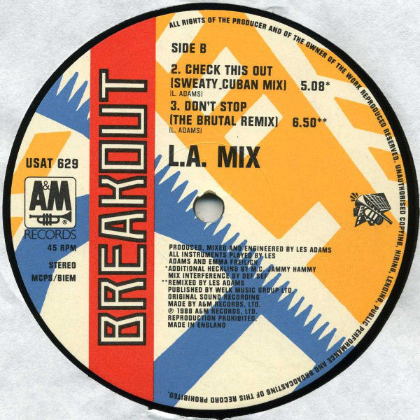 L.A. Mix : Check This Out (12", Maxi, Col)