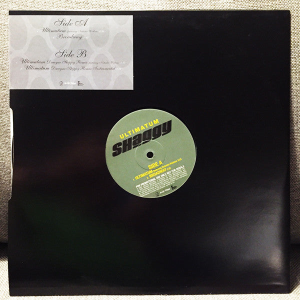 Shaggy : Ultimatum (12", Promo)