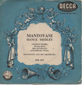 Mantovani And His Orchestra : Mantovani Dance Medley (7", EP)