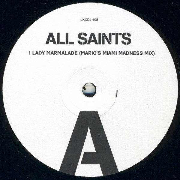 All Saints : Lady Marmalade (12", Promo)