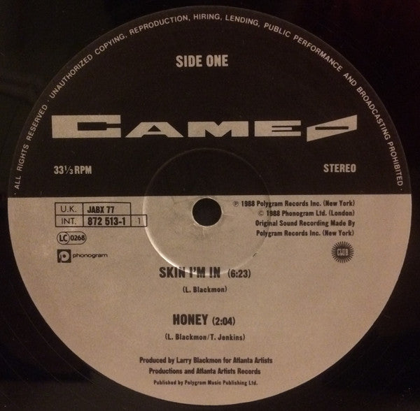 Cameo : Skin I'm In (12", Single)