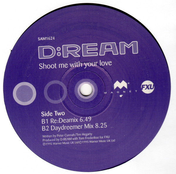 D:Ream : Shoot Me With Your Love (12", Promo)