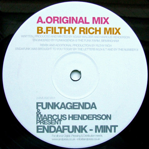 Endafunk : Mint (12")