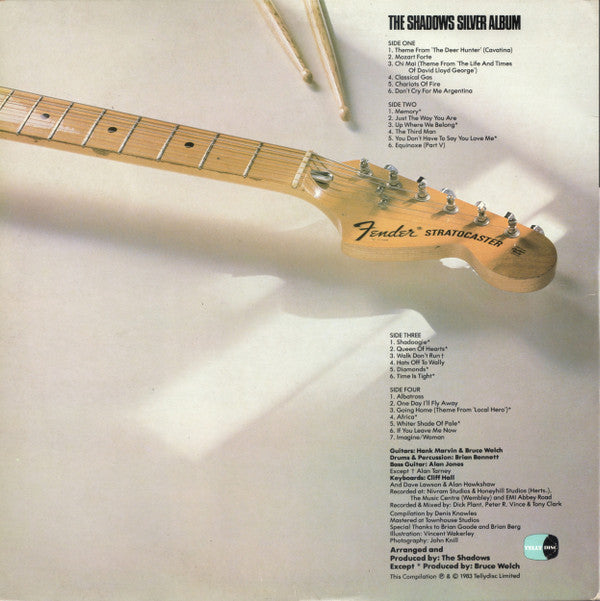 The Shadows : Silver Album (2xLP, Album, Comp)