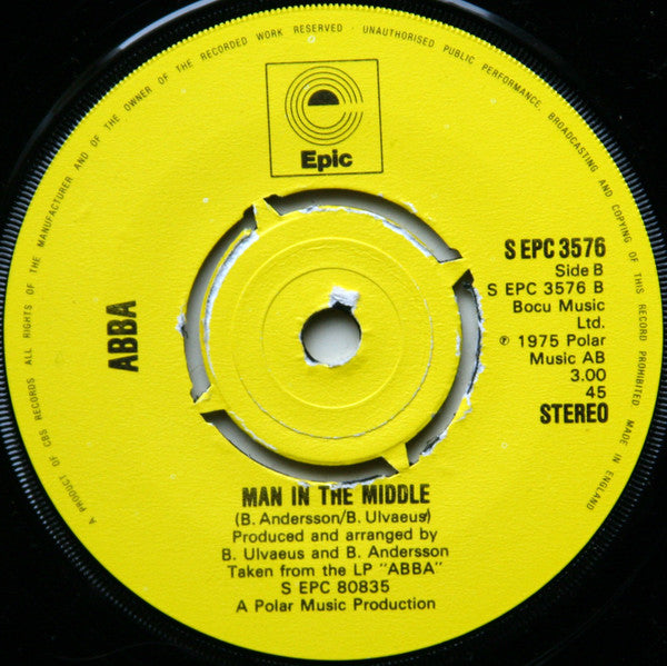 ABBA : SOS (7", Single, Kno)