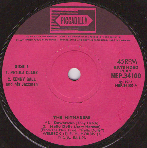 Various : The Hitmakers (7", EP)