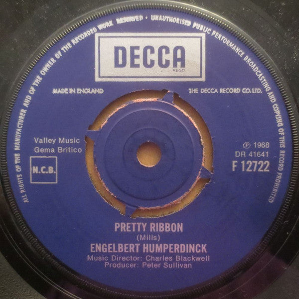 Engelbert Humperdinck : Am I That Easy To Forget (7", Single)