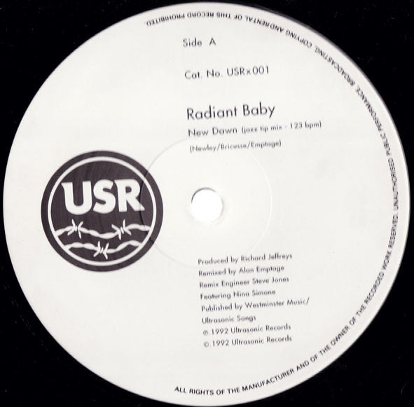 Radiant Baby Featuring Nina Simone : New Dawn (12")