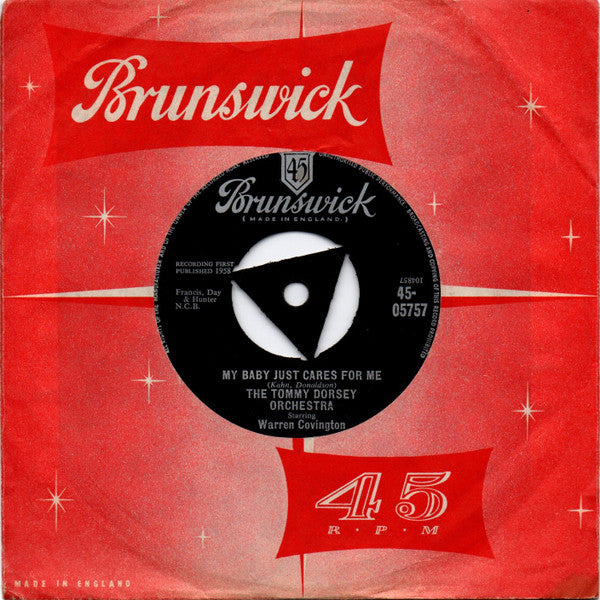Tommy Dorsey And His Orchestra Starring Warren Covington : Tea For Two Cha Cha (7", Single, Tri)