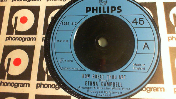 Ethna Campbell : How Great Thou Art (7", Single)