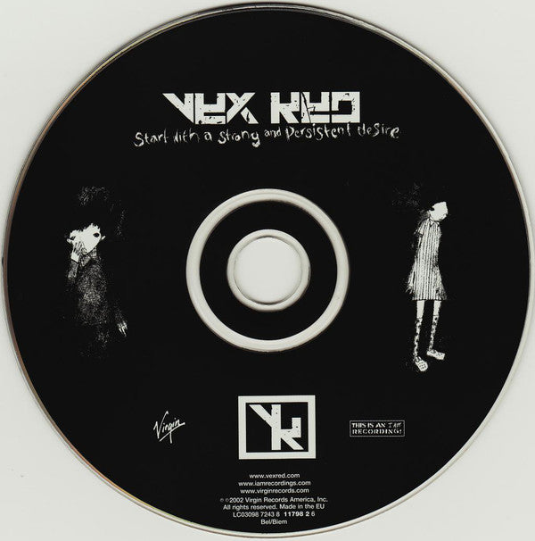 Vex Red : Start With A Strong And Persistent Desire (CD, Album)