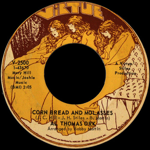Albert Thomas Byrd : Cornbread And Molasses (7", Single)