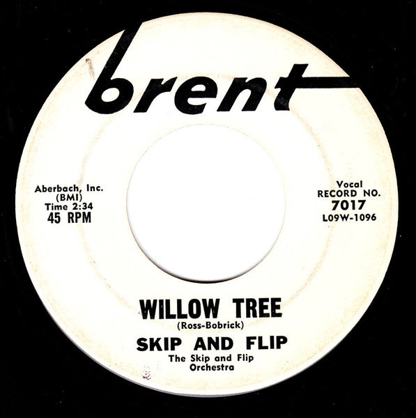 Skip & Flip : Green Door / Willow Tree (7", Promo)
