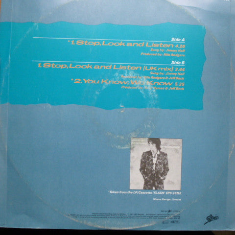 Jeff Beck : Stop Look And Listen (12", Single)