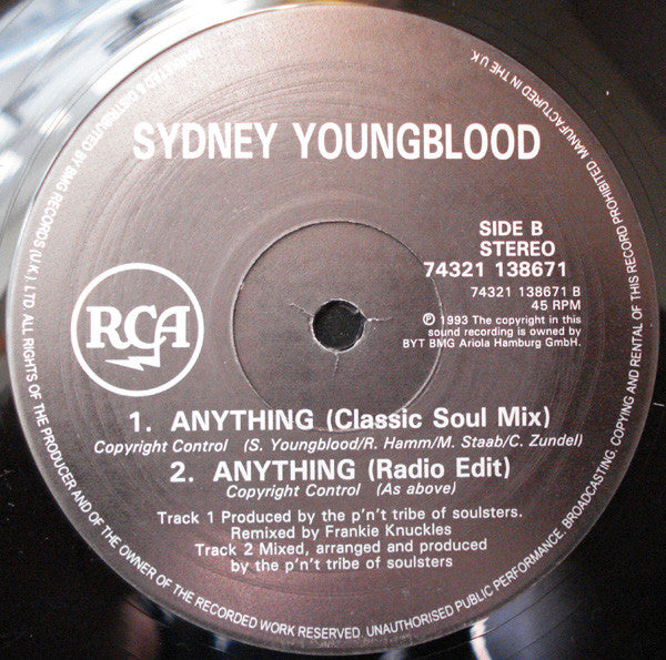 Sydney Youngblood : Anything (12")