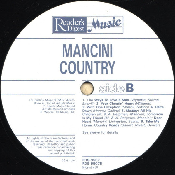Henry Mancini : Mancini Country (LP)