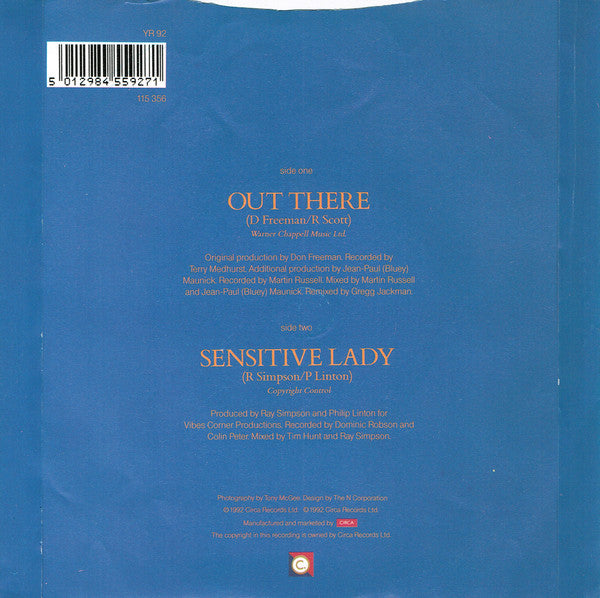 Ray Simpson (2) : Out There (7", Single)