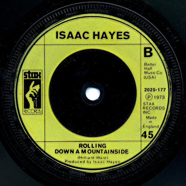 Isaac Hayes : (If Loving You Is Wrong) I Don't Want To Be Right (7")